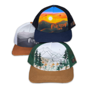 Plum Hollow Farm Patch Hats