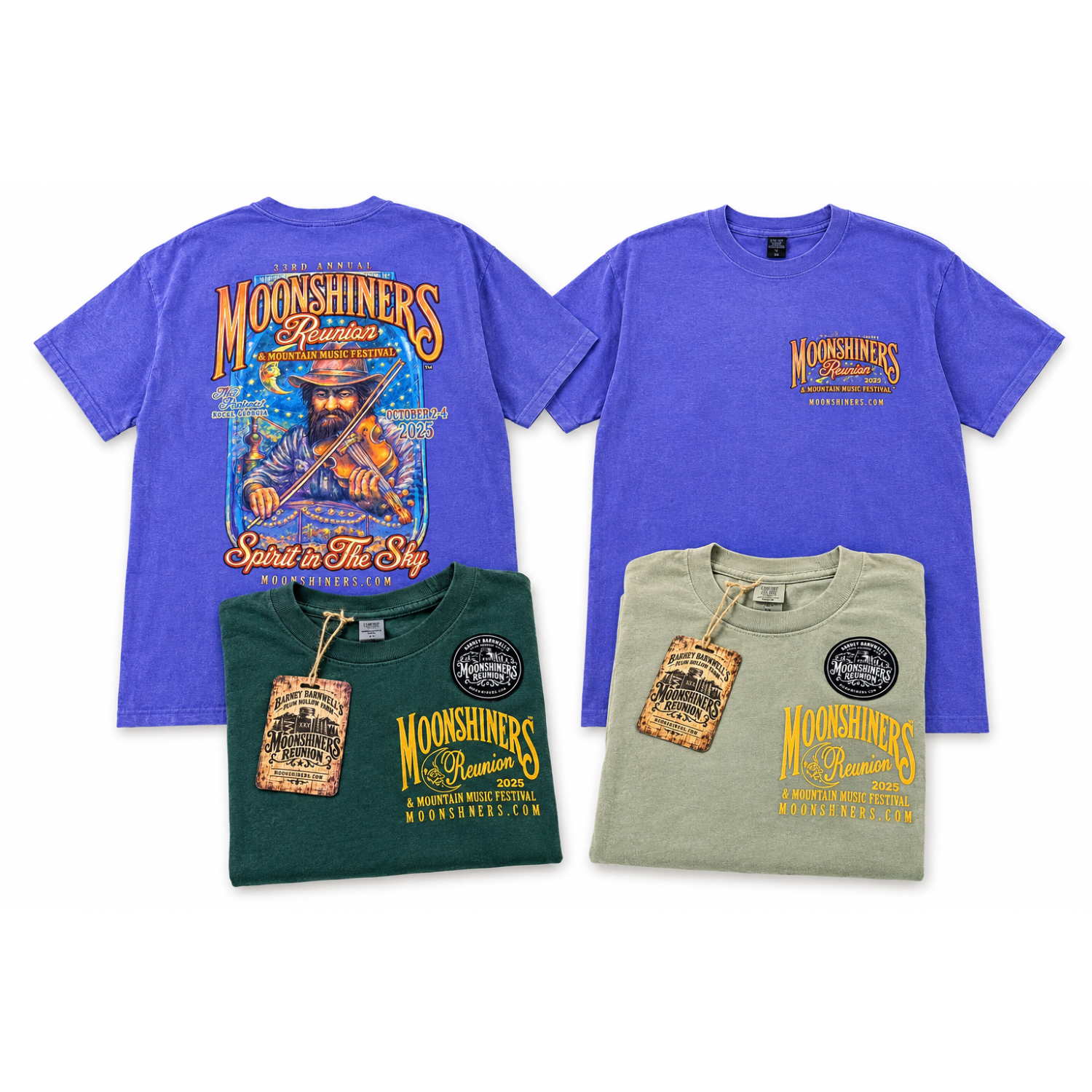 Moonshiners Reunion T-shirts